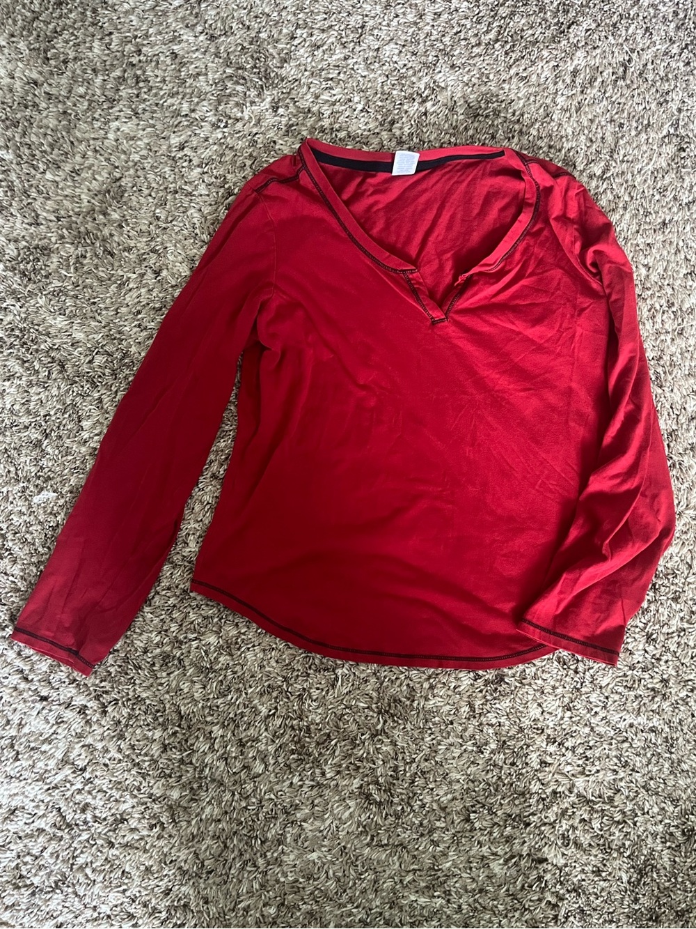 Women’s Sleep Chic red pajama top size S
